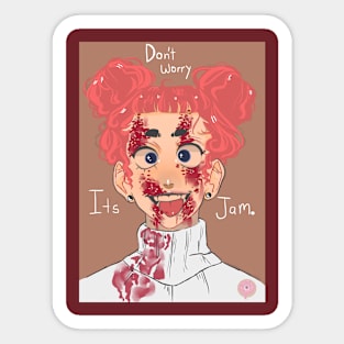 Jam. Sticker